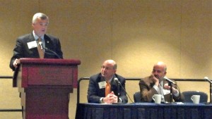Sen. Jim Tracy addresses UT Advocacy Council