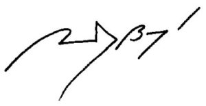 UT President Randy Boyd's Signature